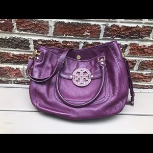Tory Burch purple handbag